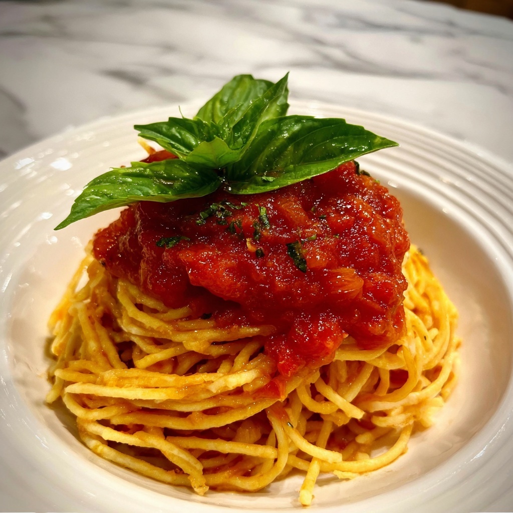 Homemade Spaghetti Sauce: 7 Simple Steps for Comforting Flavor Recipe - Recipe Image