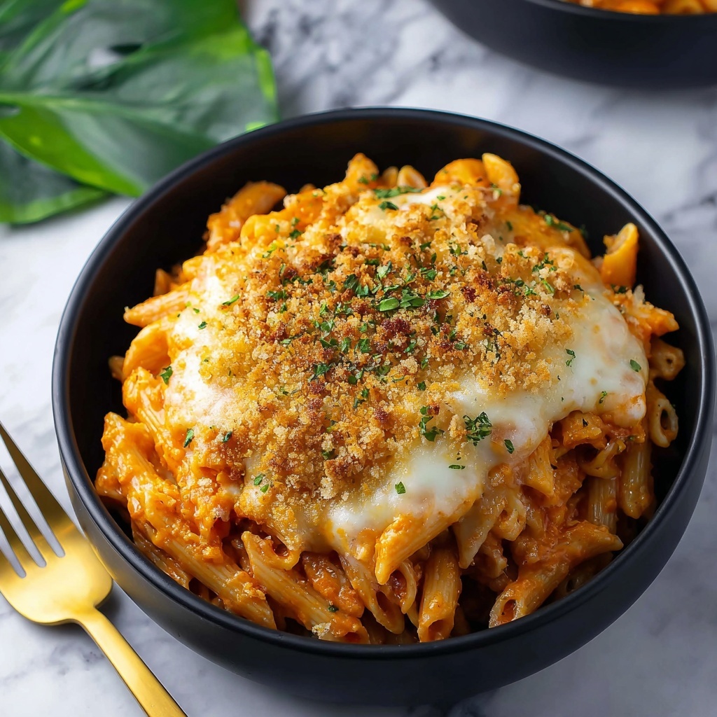 Chicken Parmesan Pasta Recipe - Recipe Image