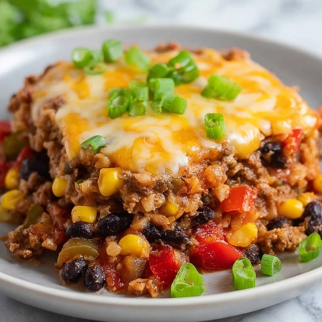 Southwest Ground Turkey Rice Skillet Recipe - Recipe Image