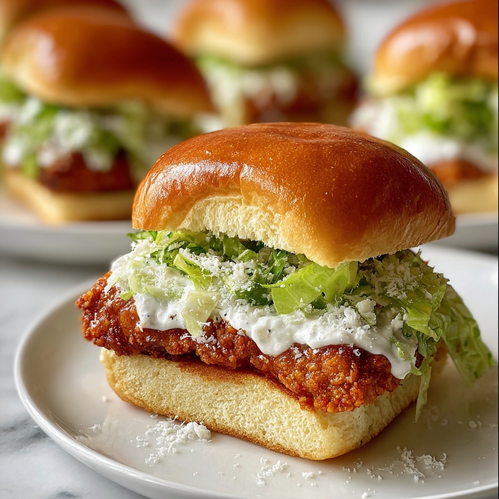Crispy Chicken Caesar Sandwich Recipe - Recipe Image