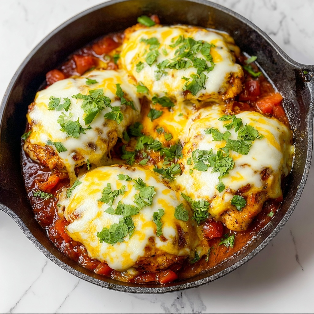 Skillet Salsa Chicken Recipe - Recipe Image