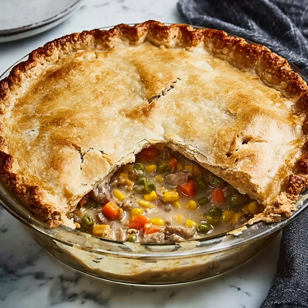 Vegetarian Pot Pie Made Easy Recipe - Recipe Image