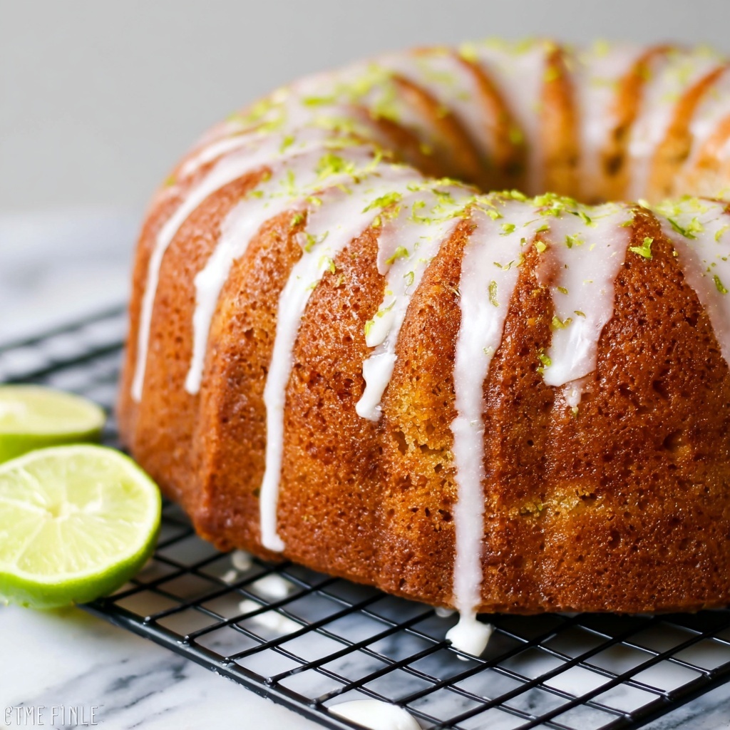 Key Lime Bundt Cake Recipe - Recipe Image