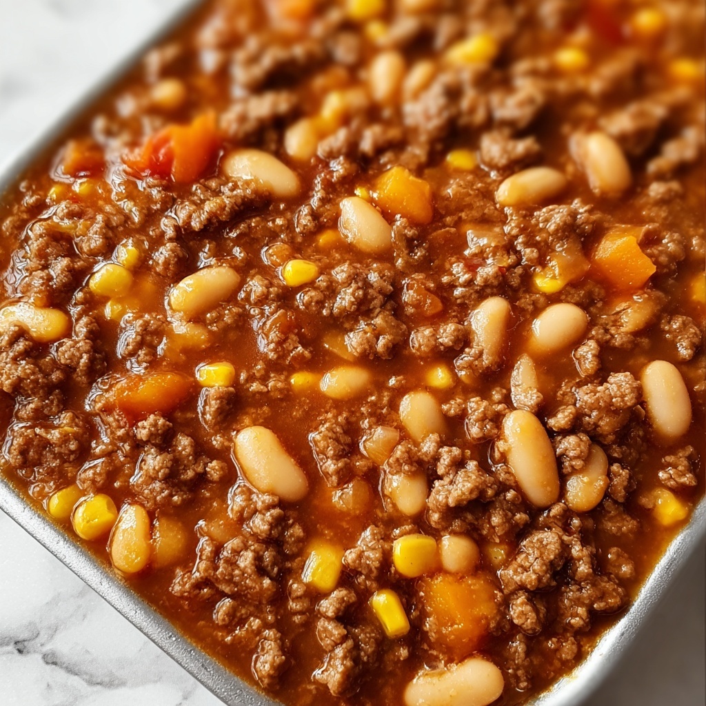 Baked Beans & Ground Beef Casserole Recipe - Recipe Image