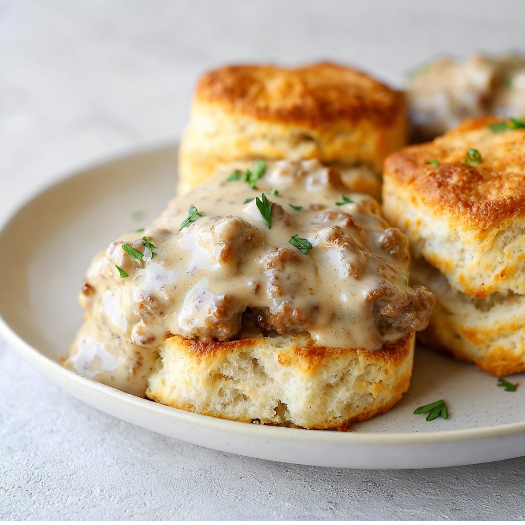 Biscuits and Gravy Recipe - Recipe Image