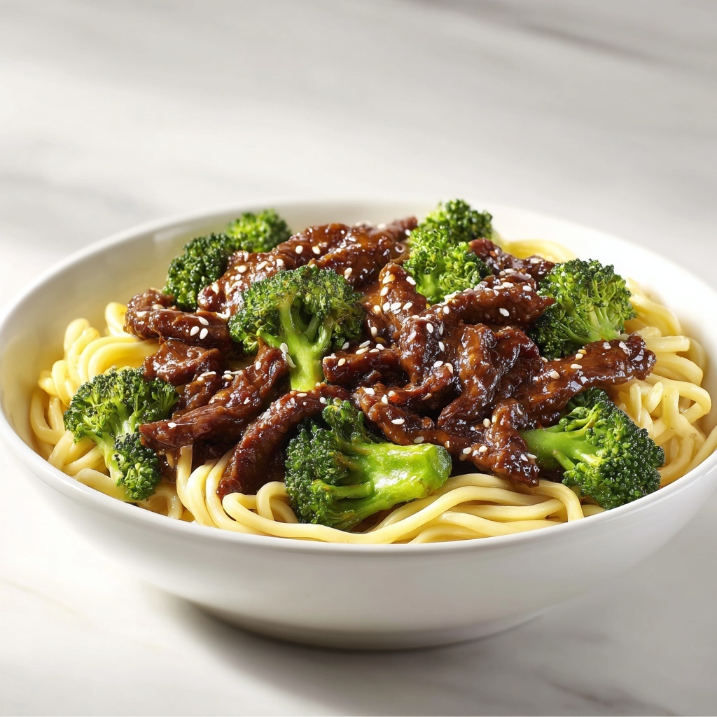 Beef and Broccoli Lo Mein Recipe - Recipe Image
