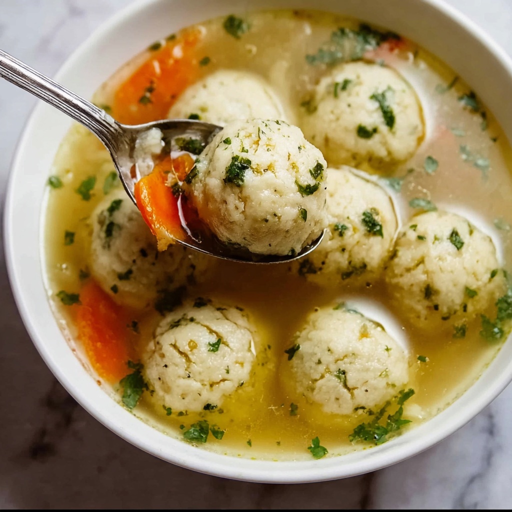 Comforting Homemade Matzo Ball Soup to Warm Your Soul Recipe - Recipe Image