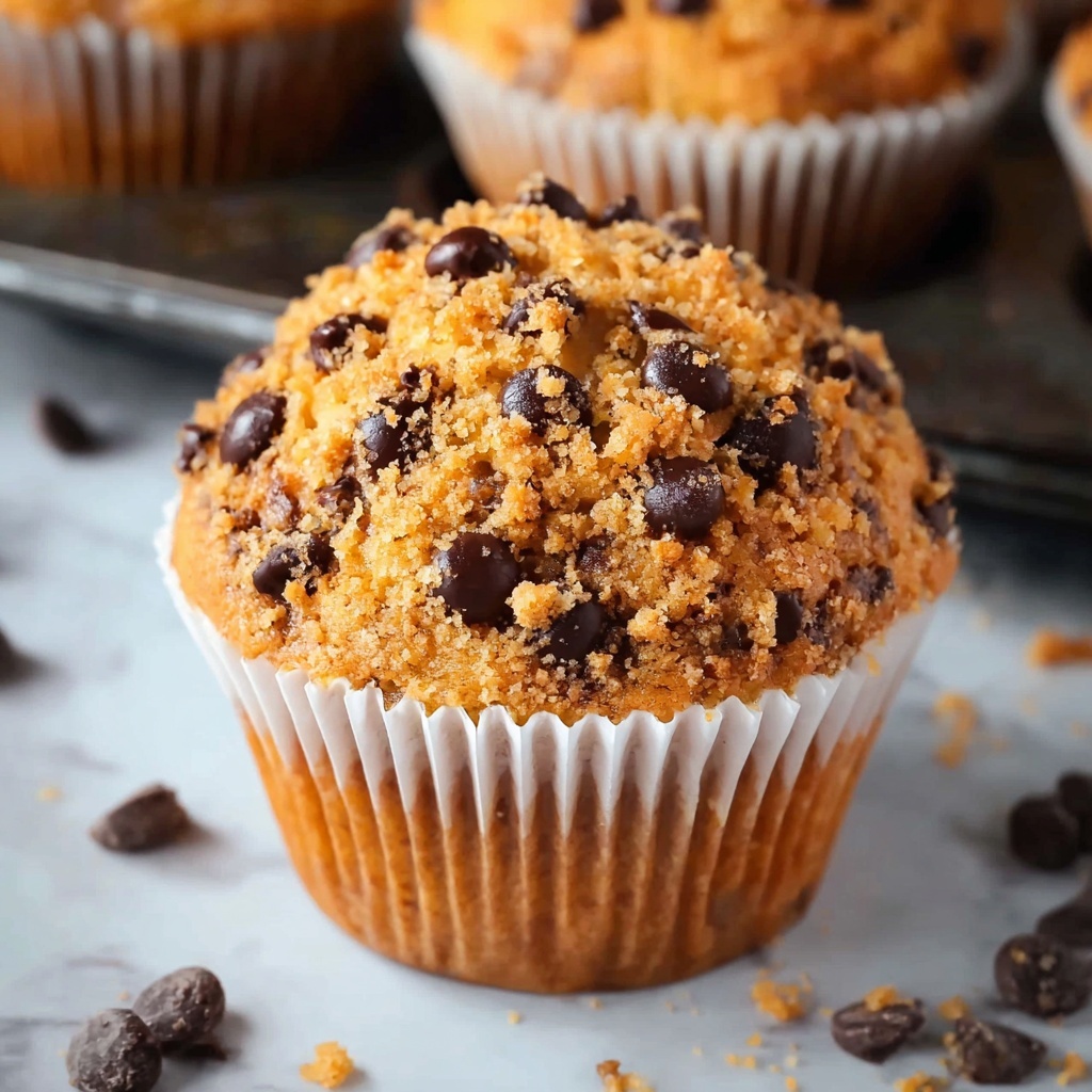 Chocolate Chip Tigernut Flour Muffins Recipe - Recipe Image