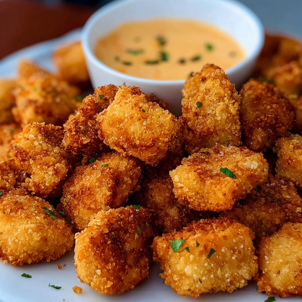Crispy Fried Mushrooms Recipe - Recipe Image