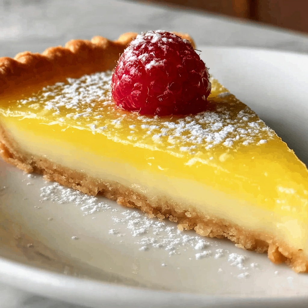 Perfect Lemon Tart Recipe - Recipe Image