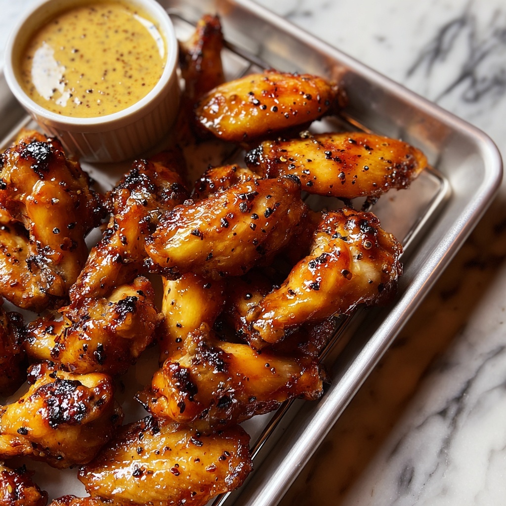 Honey Lemon Pepper Wings Recipe - Recipe Image