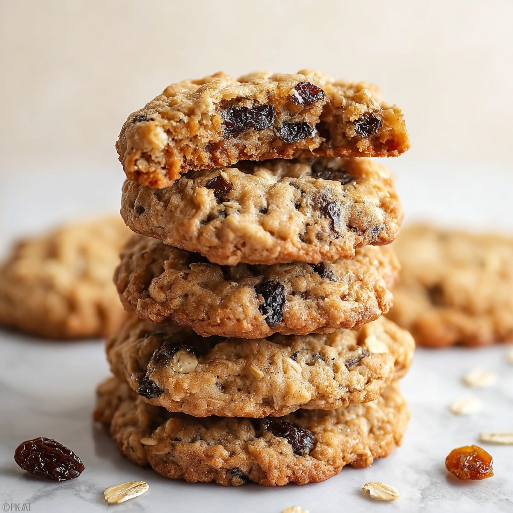 Best Oatmeal Raisin Cookies Recipe - Recipe Image