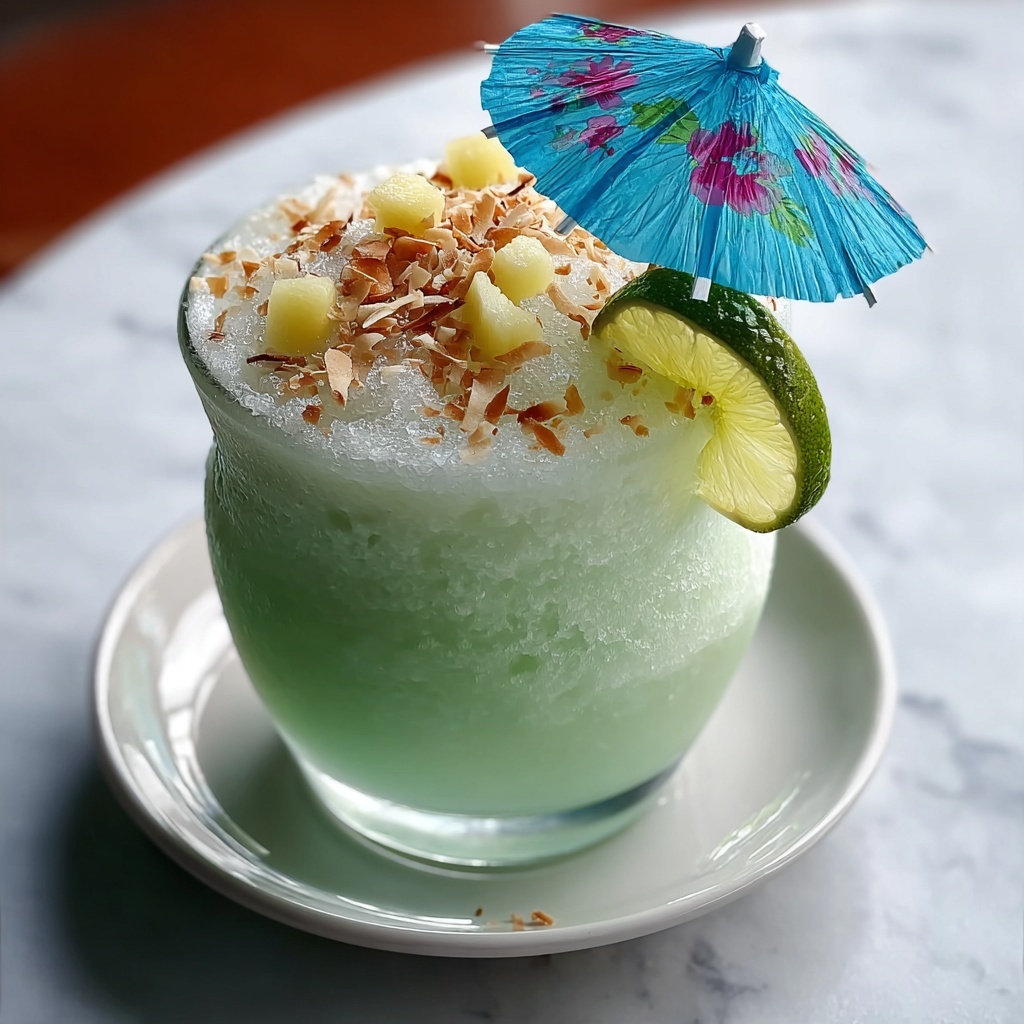 Key Lime Colada: Indulge in this Tropical Delight! Recipe - Recipe Image