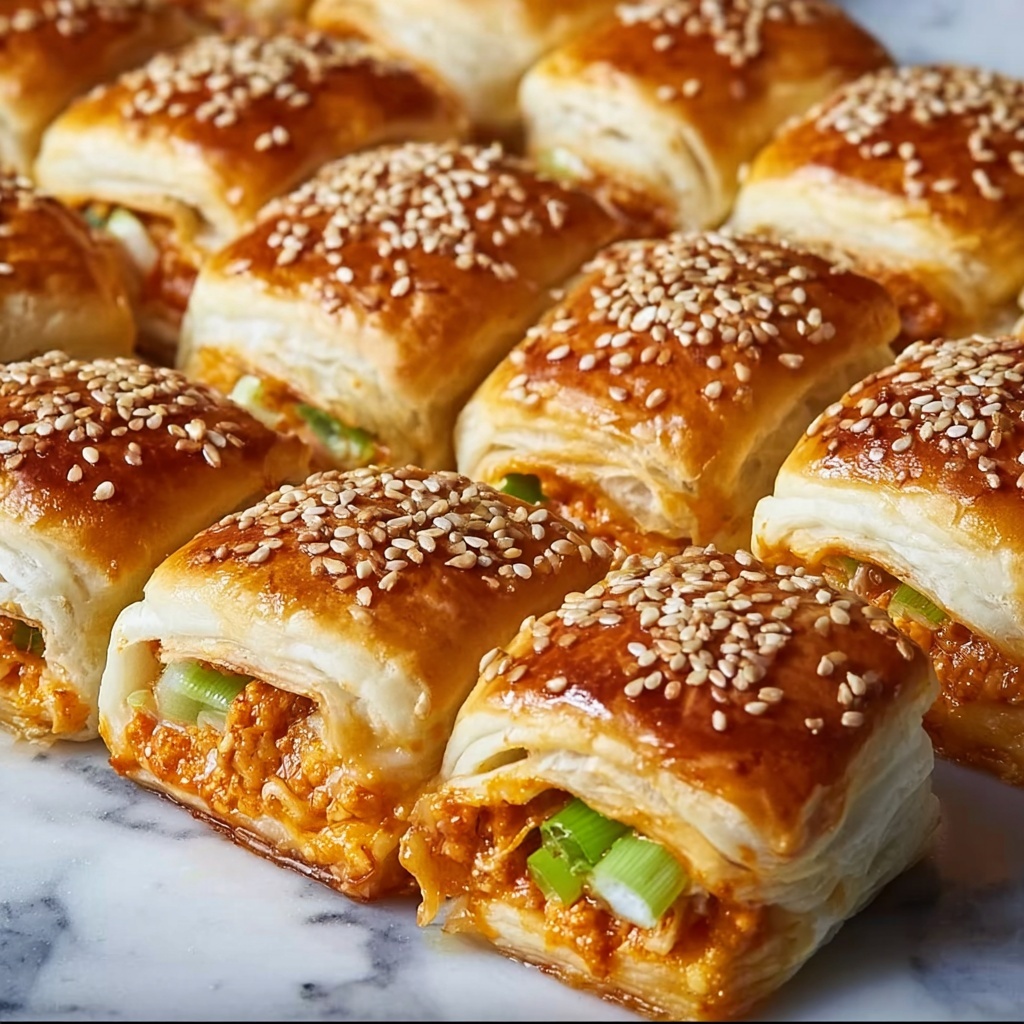 Cheesy Dynamite Chicken Buns Recipe - Recipe Image