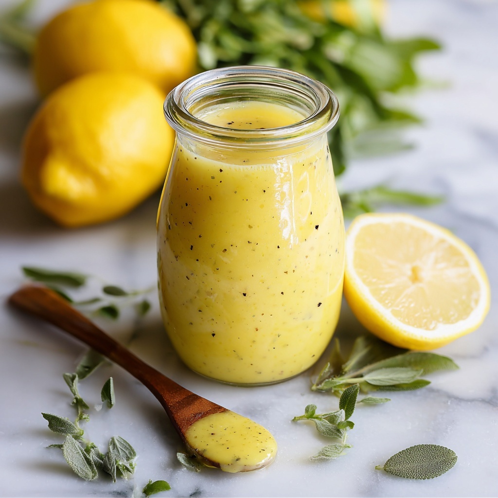 Lemon Vinaigrette Dressing Recipe - Recipe Image