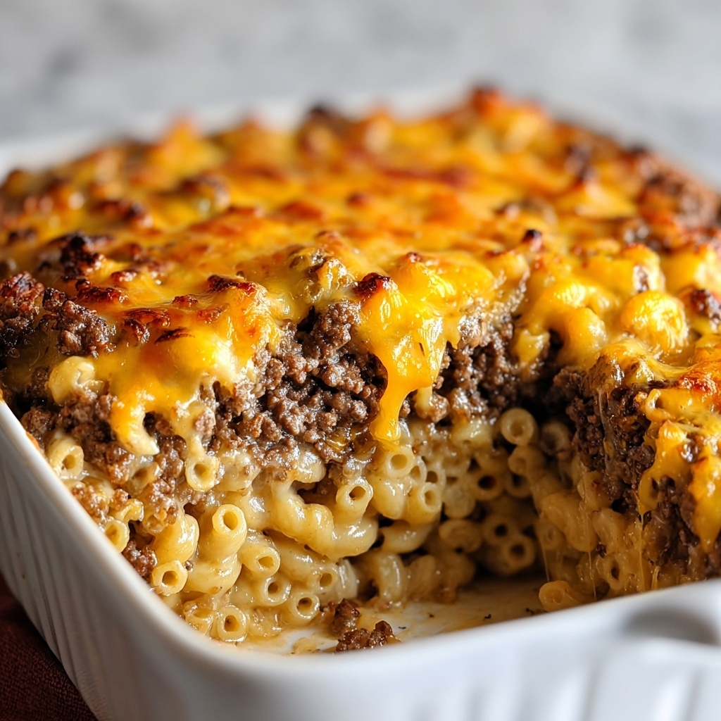 Creamy Baked Mac and Cheese Casserole Recipe - Recipe Image