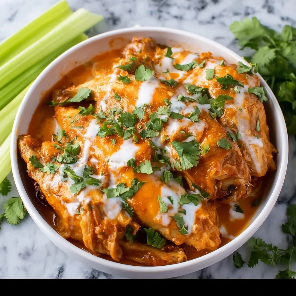 Slow Cooker Buffalo Chicken Recipe - Recipe Image