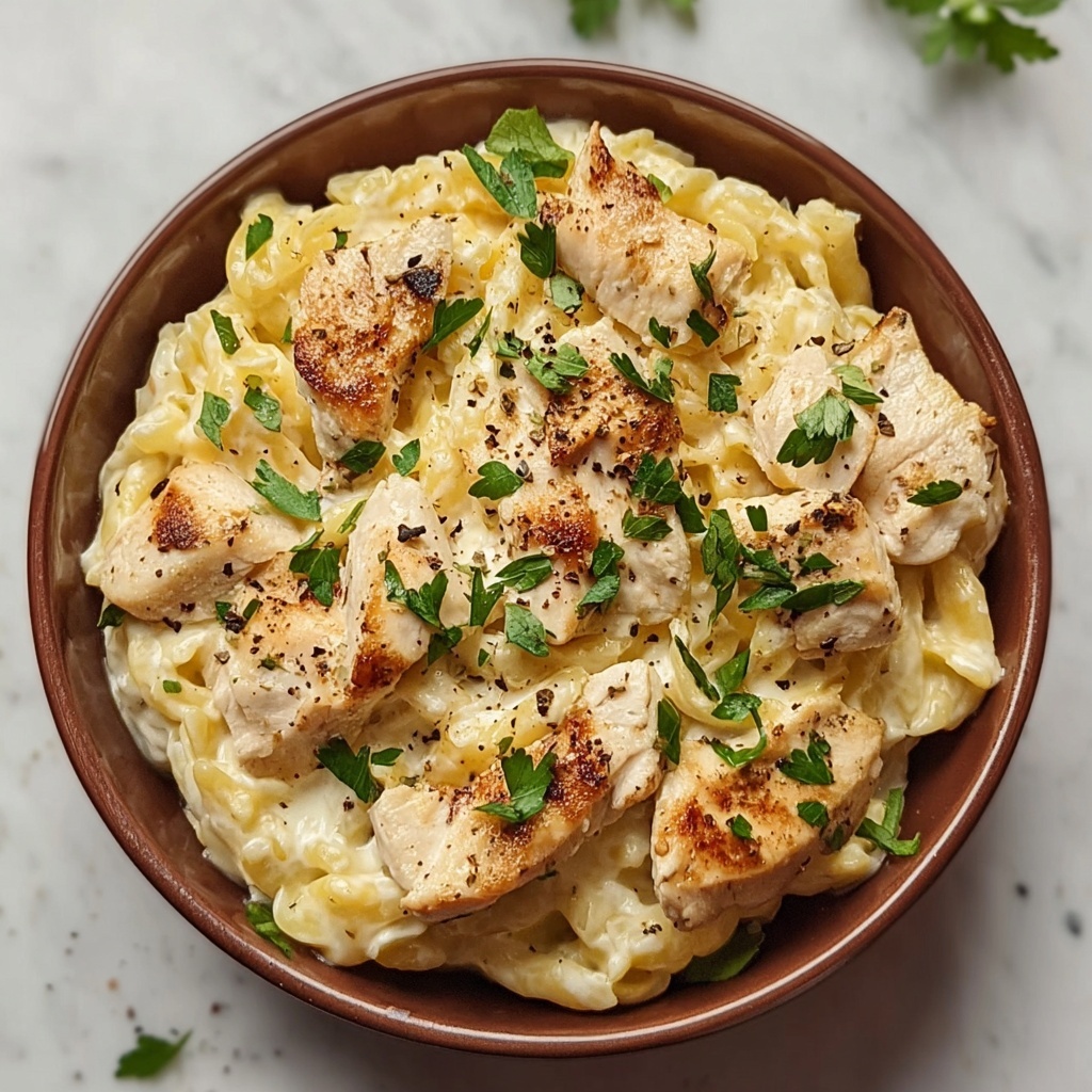 Chicken Alfredo Spaghetti Squash Casserole Recipe - Recipe Image