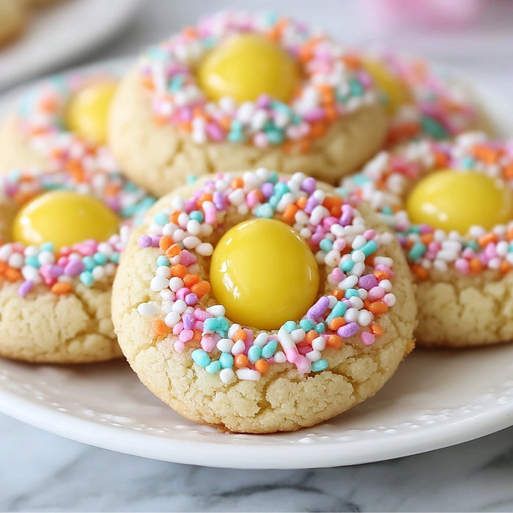 Easter Thumbprint Cookies Recipe - Recipe Image
