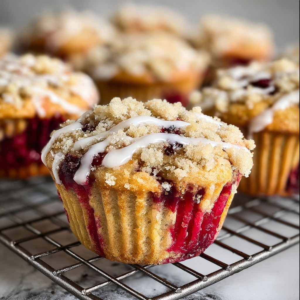 Cranberry Orange Muffins Recipe - Recipe Image