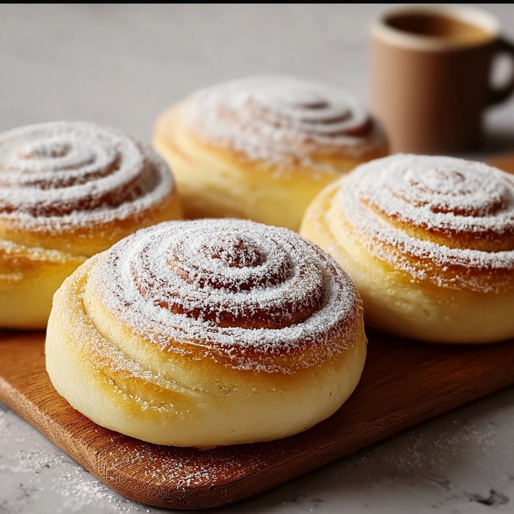 Heavenly Vanilla Pan de Mallorca Rolls for a Sweet Morning Recipe - Recipe Image