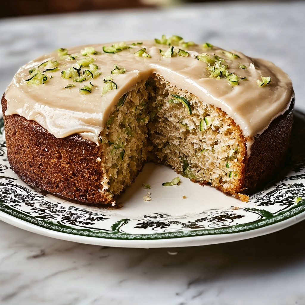 Zucchini Cake with Cream Cheese Frosting Recipe - Recipe Image