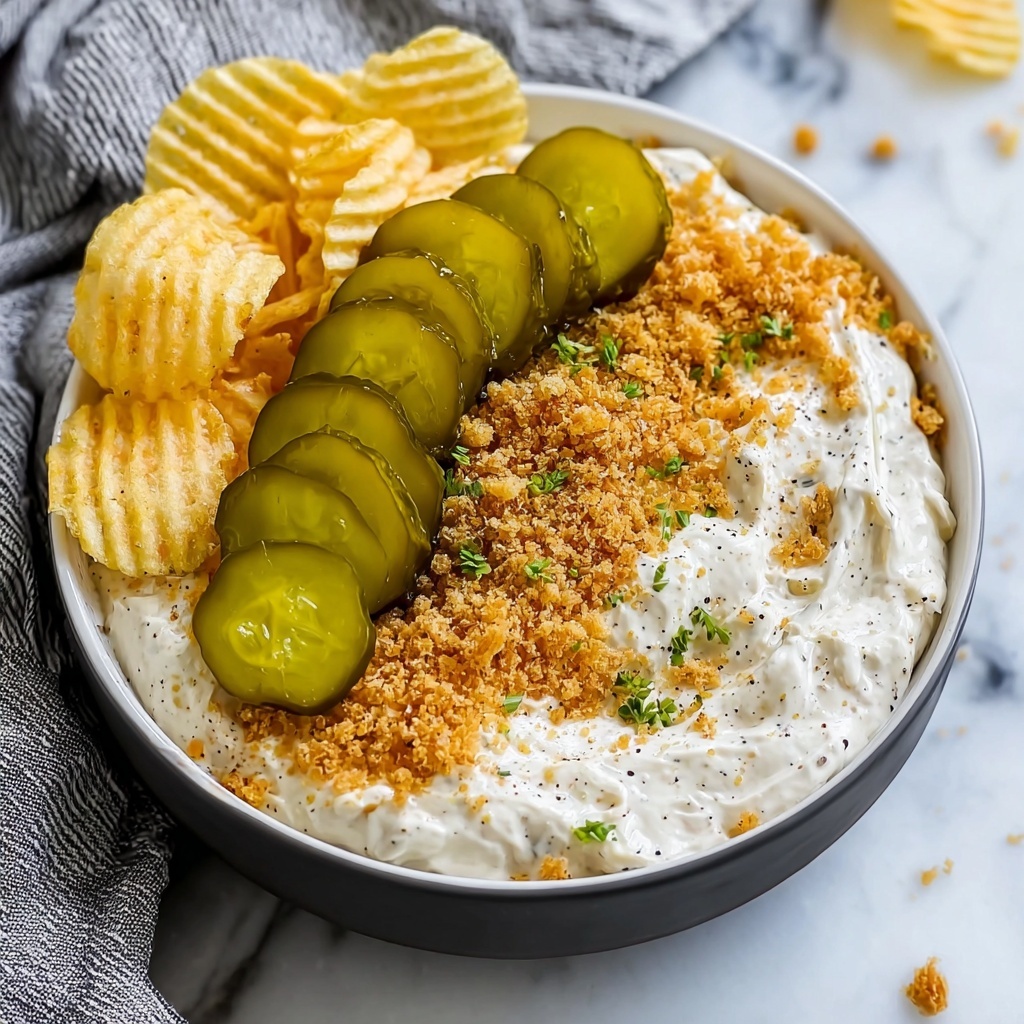 Fried Pickle Ranch Dip Recipe - Recipe Image