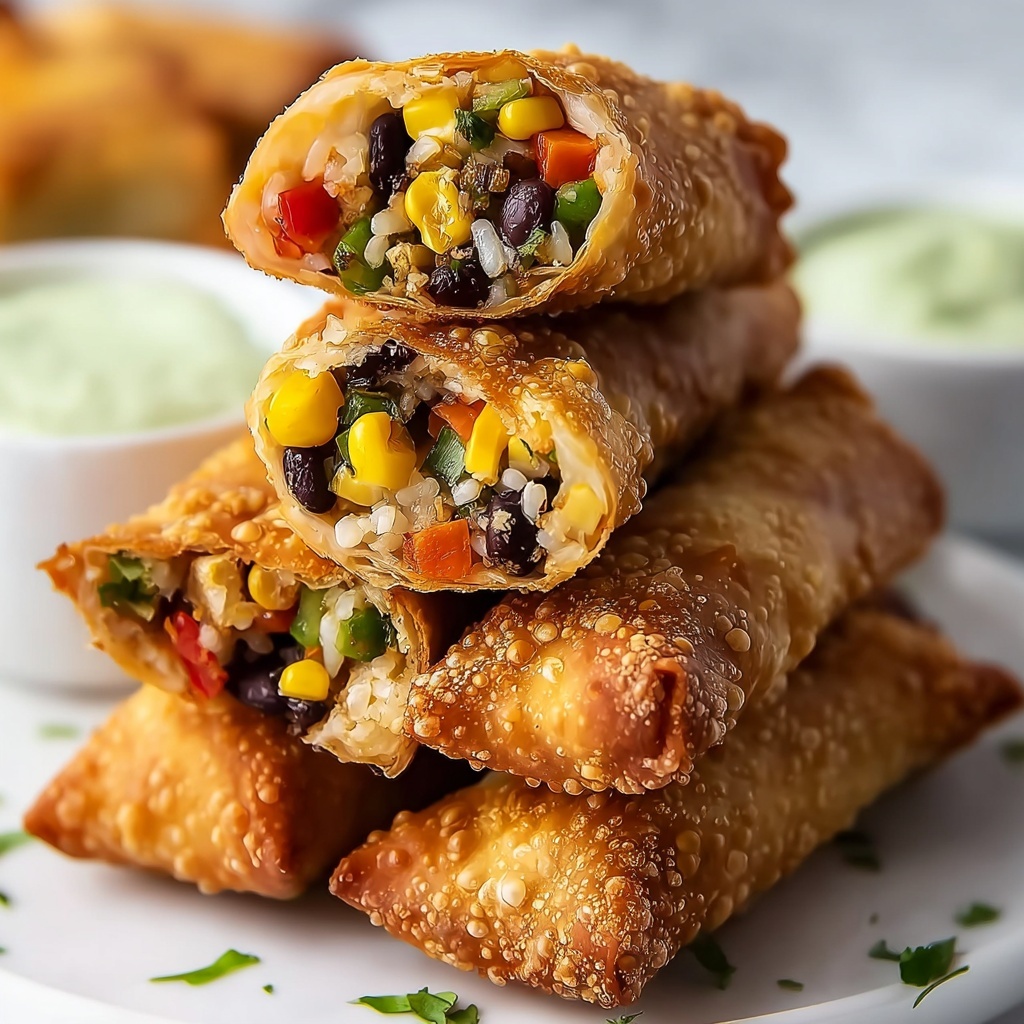 Southwest Chicken Egg Rolls Recipe - Recipe Image