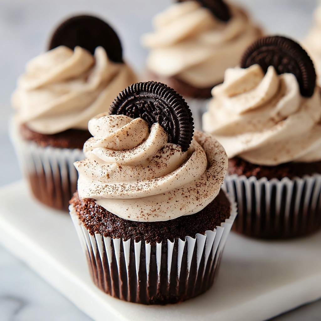 Cookies and Cream Cupcakes Recipe - Recipe Image