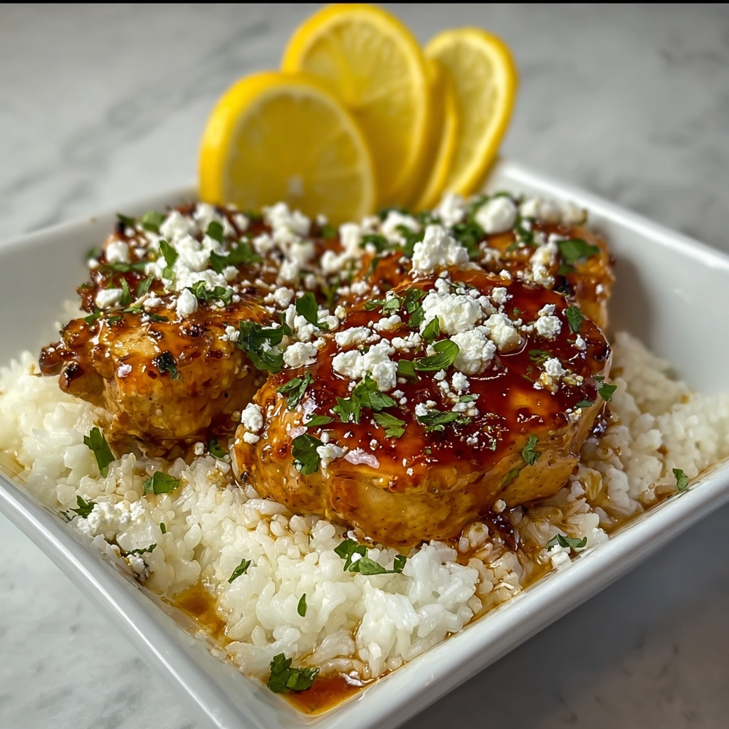 Hot Honey Feta Chicken Dish Recipe - Recipe Image