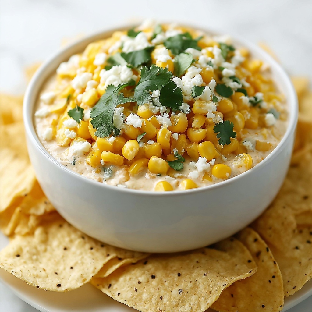 Loaded Mexican Street Corn Dip: 7 Irresistible Flavors Await Recipe - Recipe Image