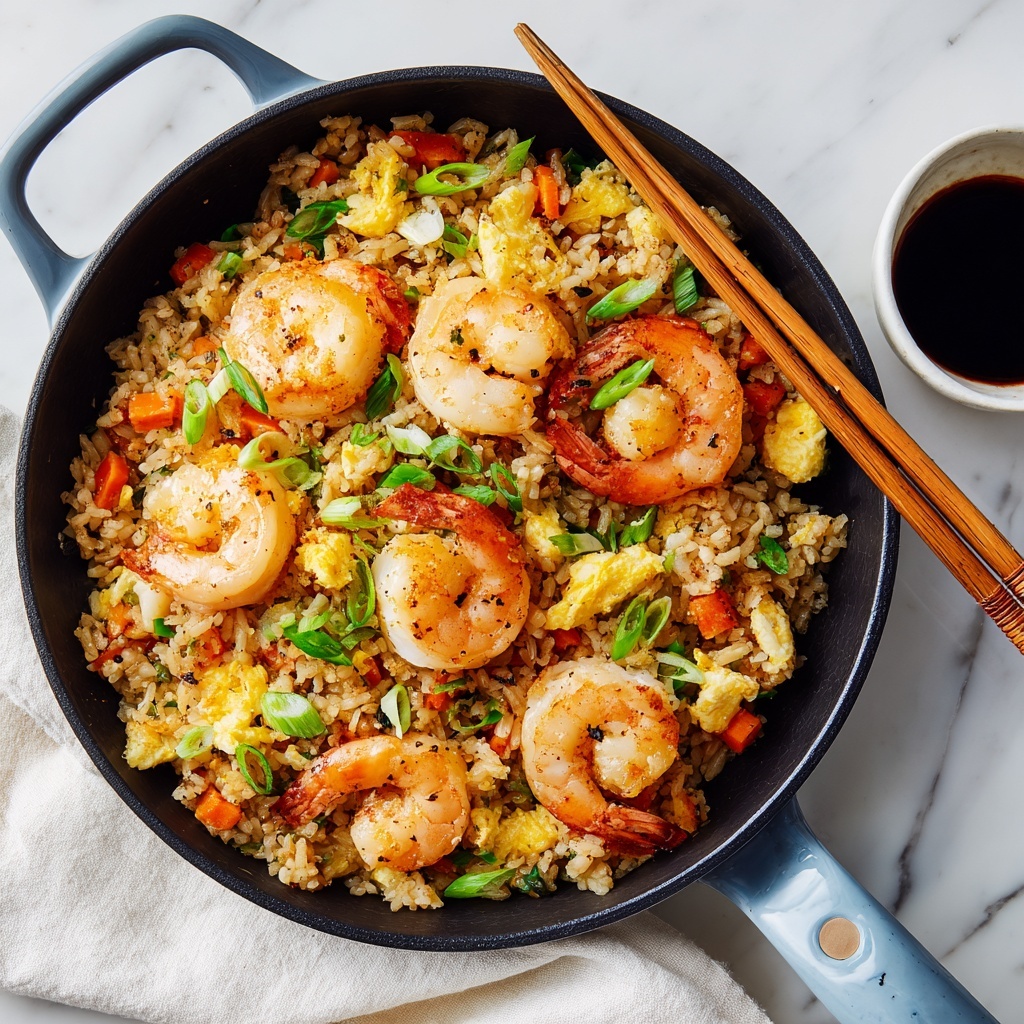 Cauliflower Fried “Rice” with Shrimp: 7 Flavorful Secrets Recipe - Recipe Image