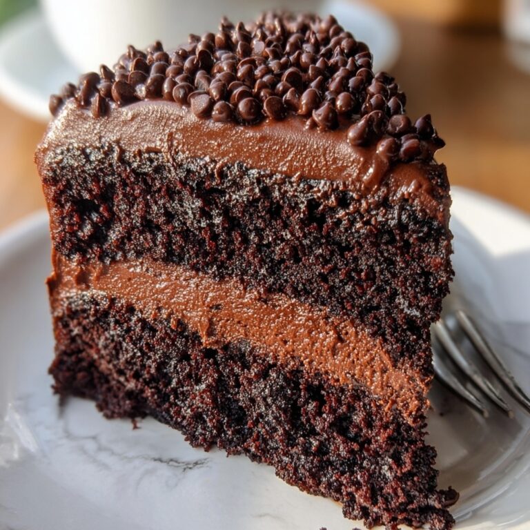 Triple Chocolate Cake Recipe