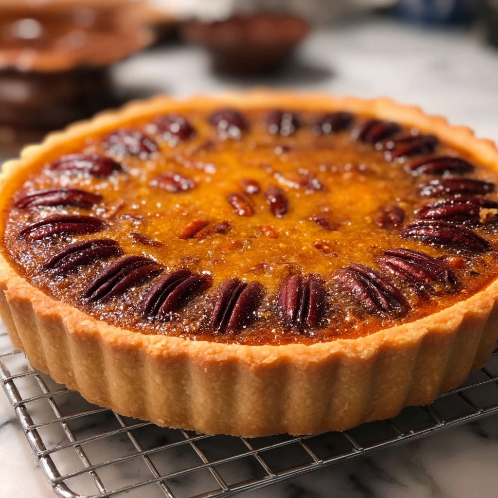 Sweet Potato Pecan Tart Recipe - Recipe Image