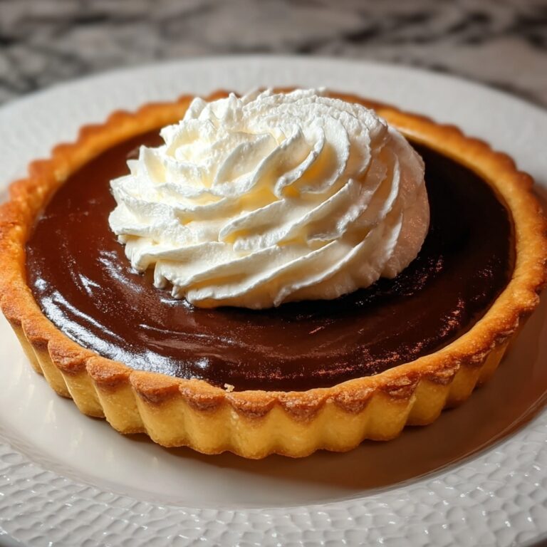 Pumpkin Spice Chocolate Tart Recipe