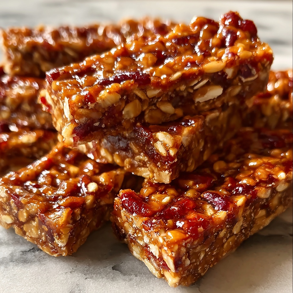 Maple Pecan Granola Bars Recipe - Recipe Image