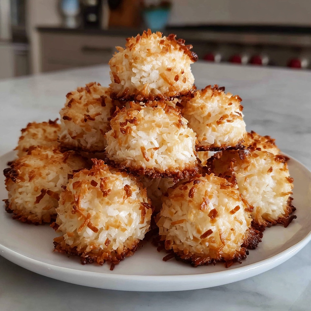 Delicious Coconut Macaroons: 5 Steps to Comforting Bliss Recipe - Recipe Image