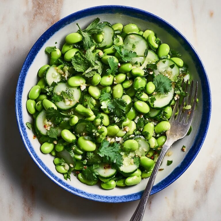Spicy Cucumber Edamame Salad That Packs a Protein Punch Recipe