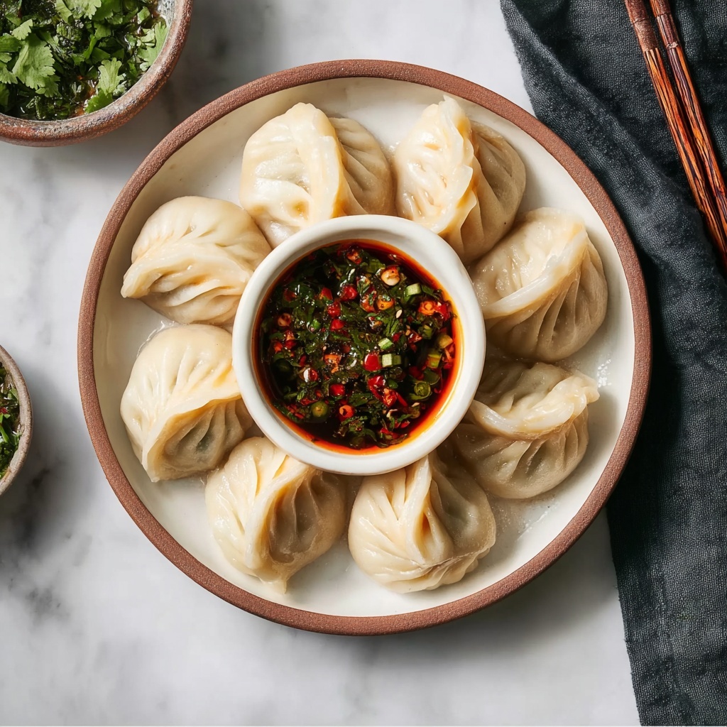 Steamed Mushroom Dumplings Recipe - Recipe Image