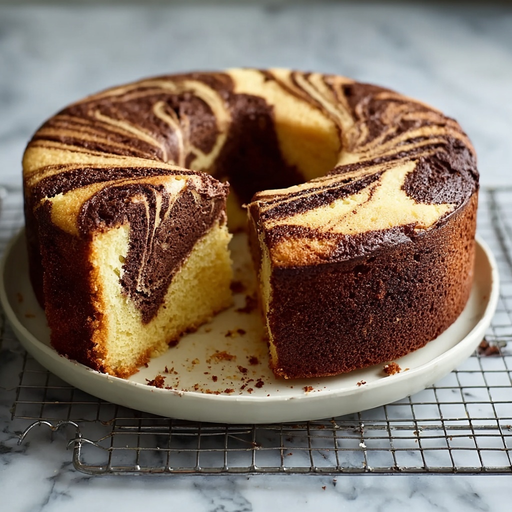 Classic Marble Cake Recipe - Recipe Image