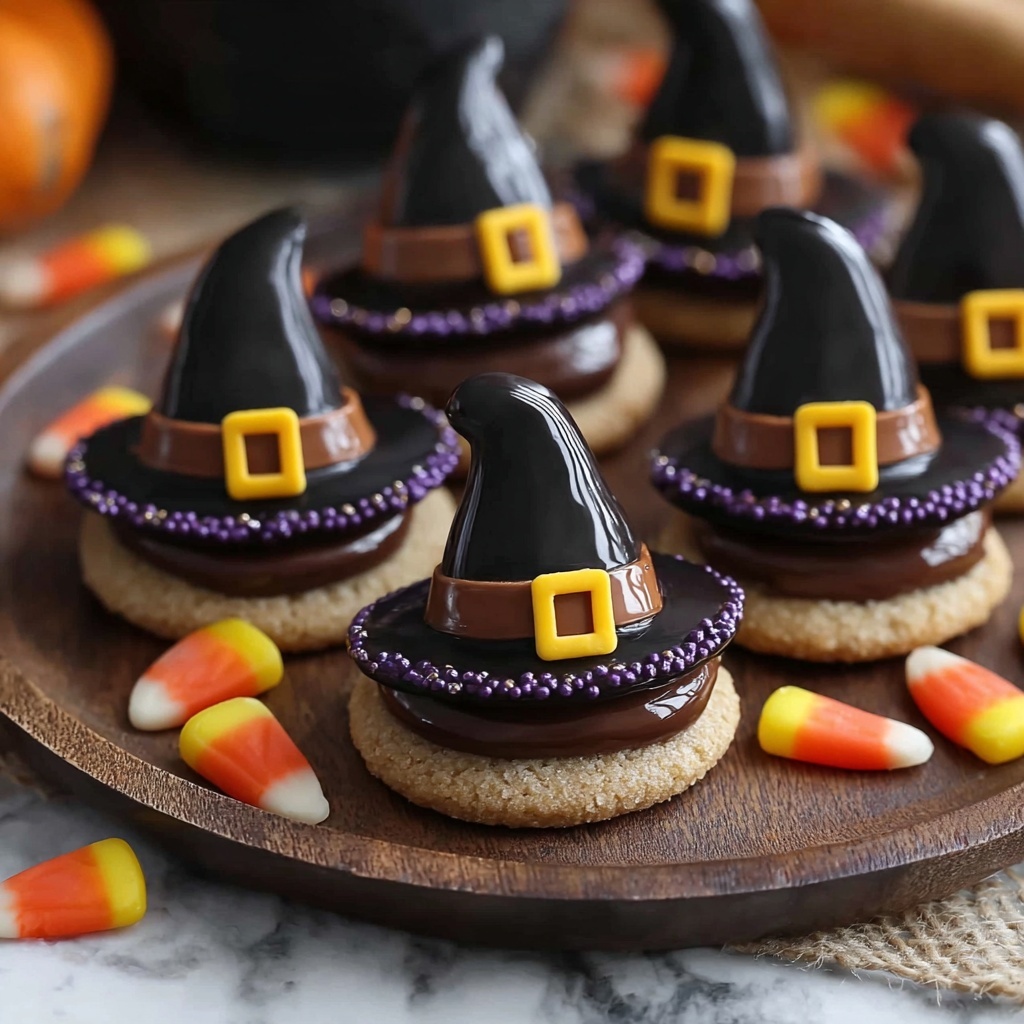 Witch Hat Cookies Recipe - Recipe Image