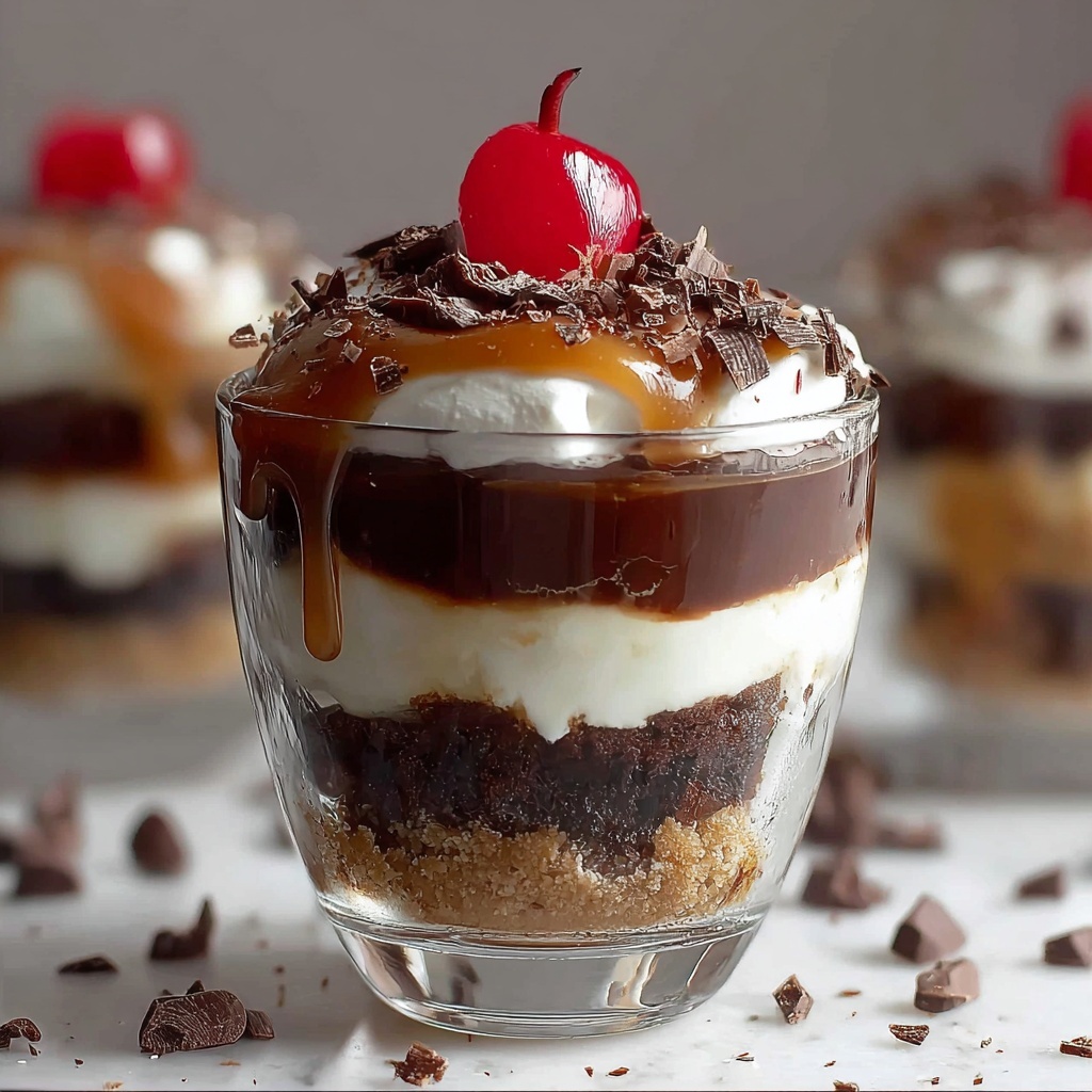 Best Mini Black Forest Trifles Recipe - Recipe Image