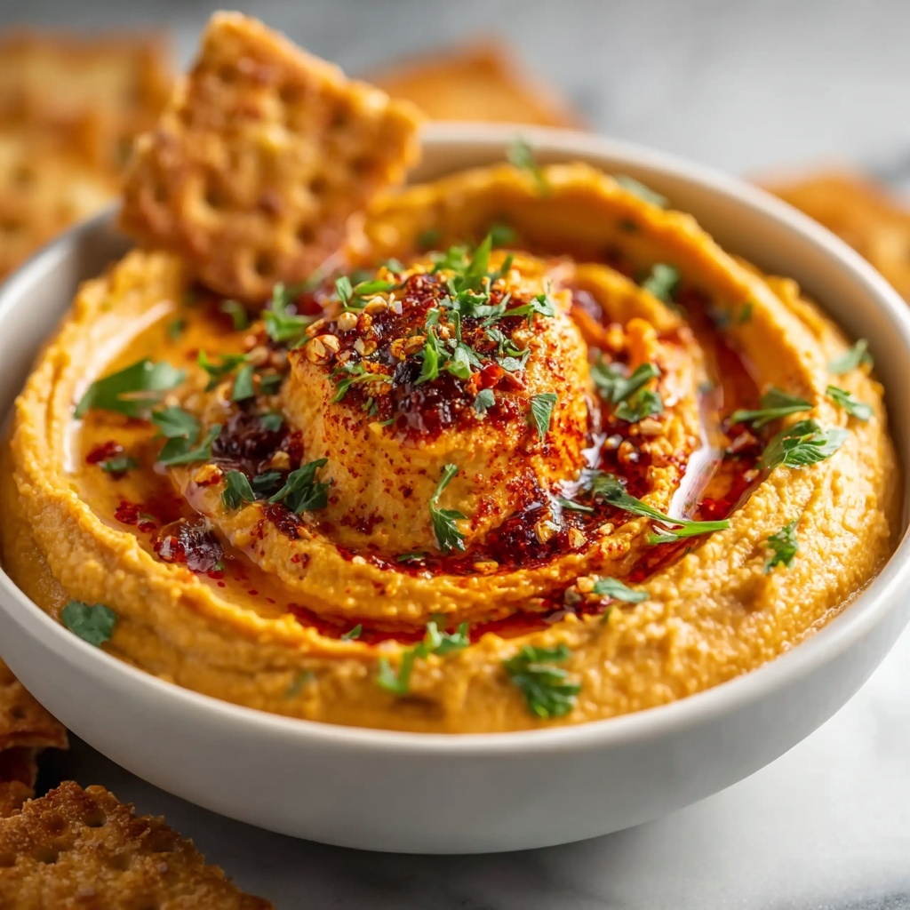 Buffalo Hummus Recipe - Recipe Image