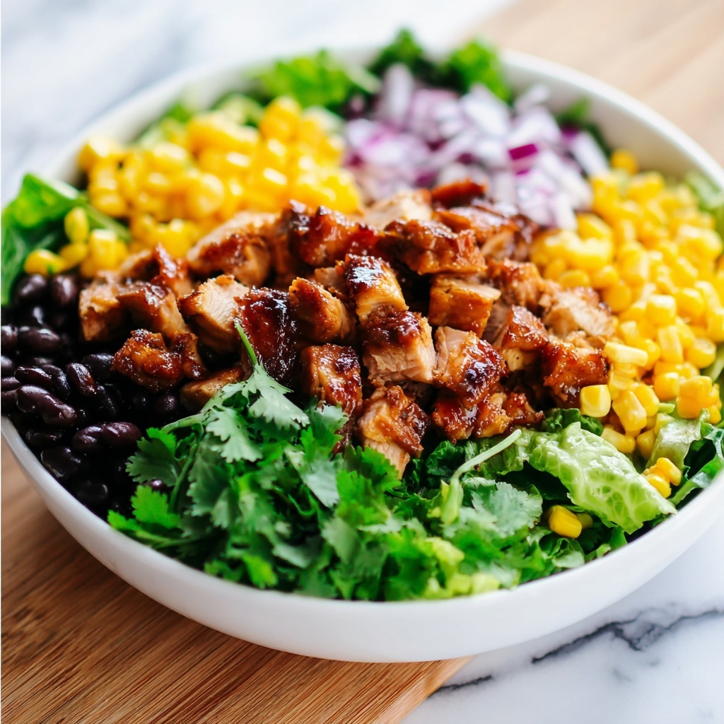 BBQ Chicken Salad Recipe - Recipe Image
