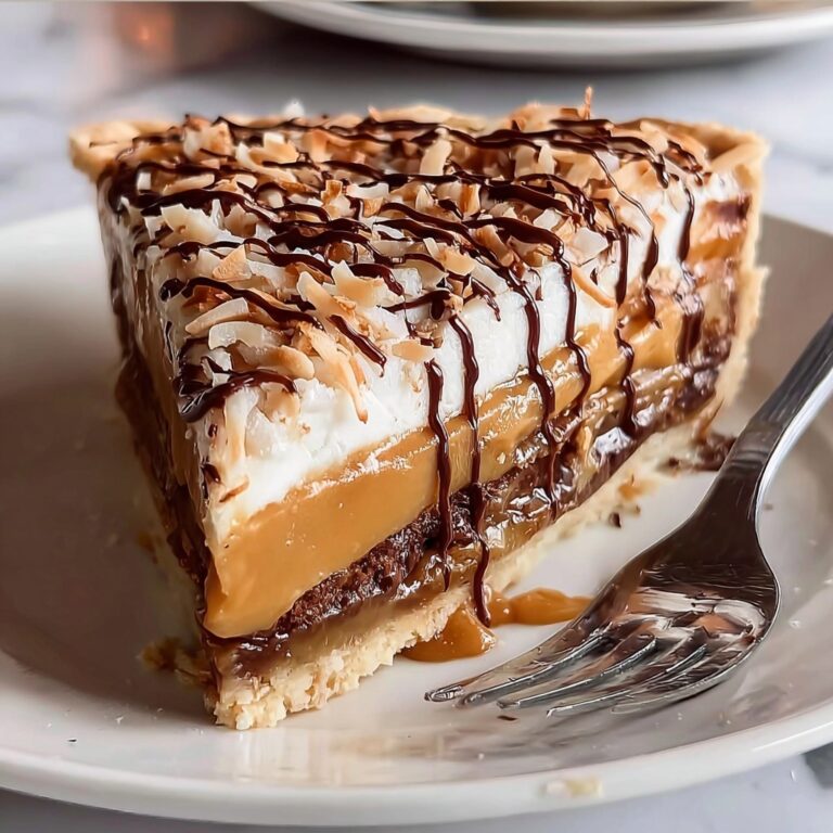 Samoas Cookie Pie: 5 Layers of Decadent Delight Recipe