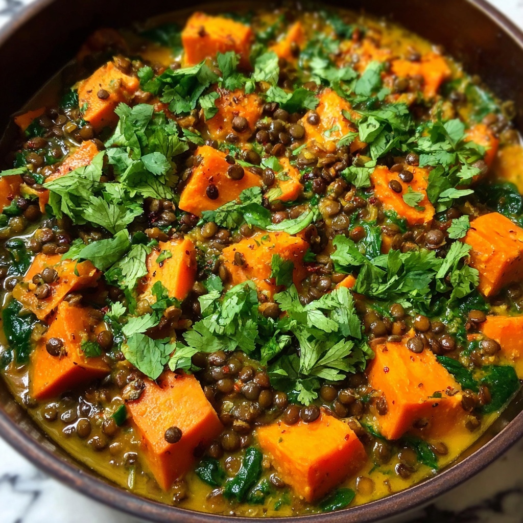 Sweet Potato and Lentil Curry Recipe - Recipe Image