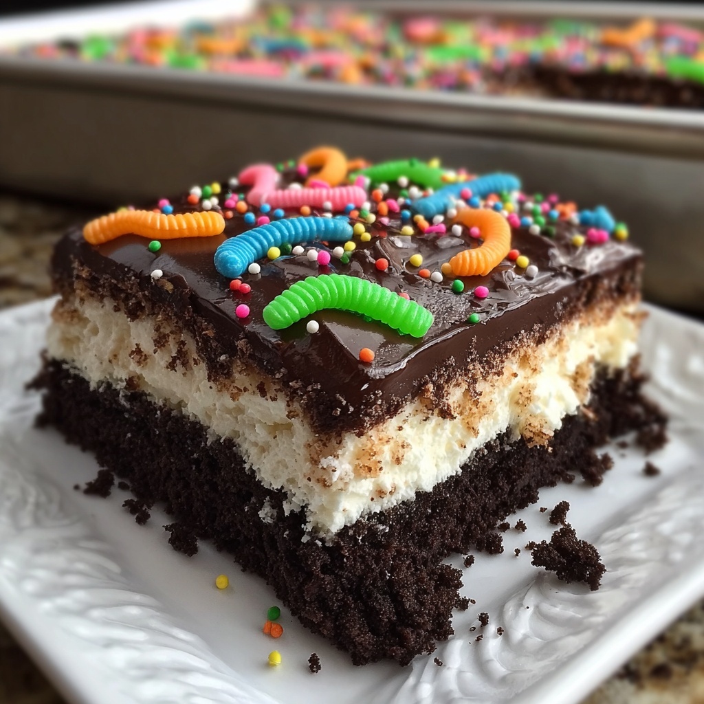 Easter Dirt Cake Casserole Recipe