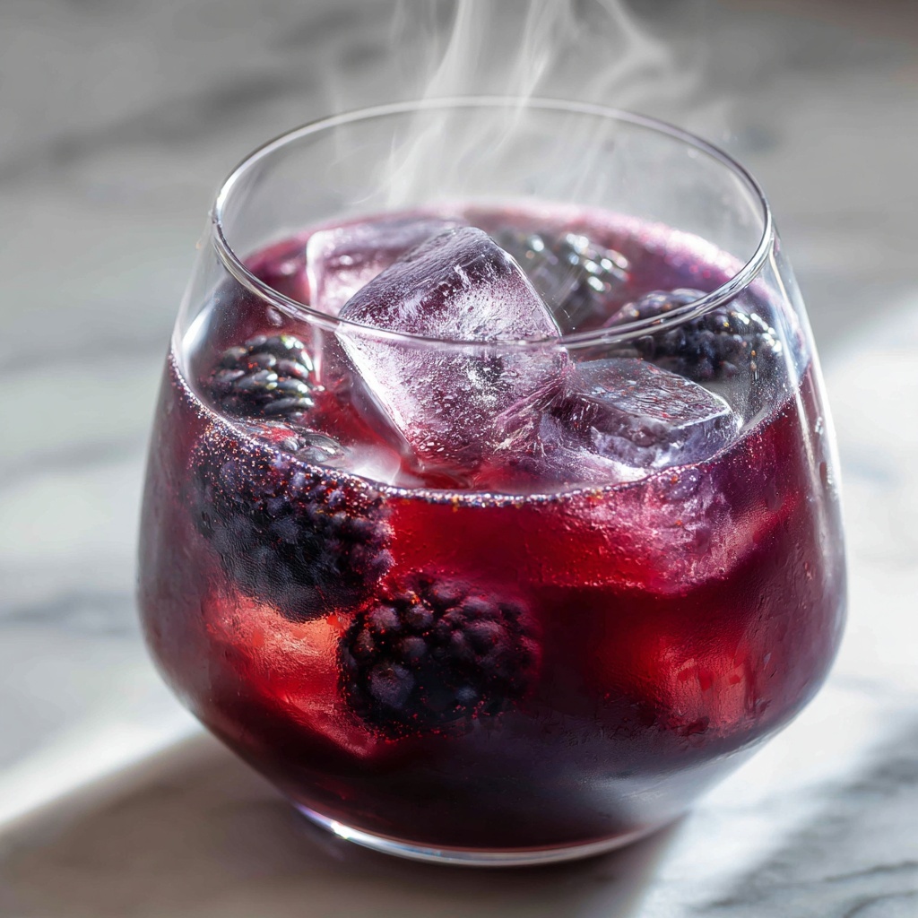 Black Magic Blackberry Punch for Spooktacular Halloween Fun Recipe - Recipe Image