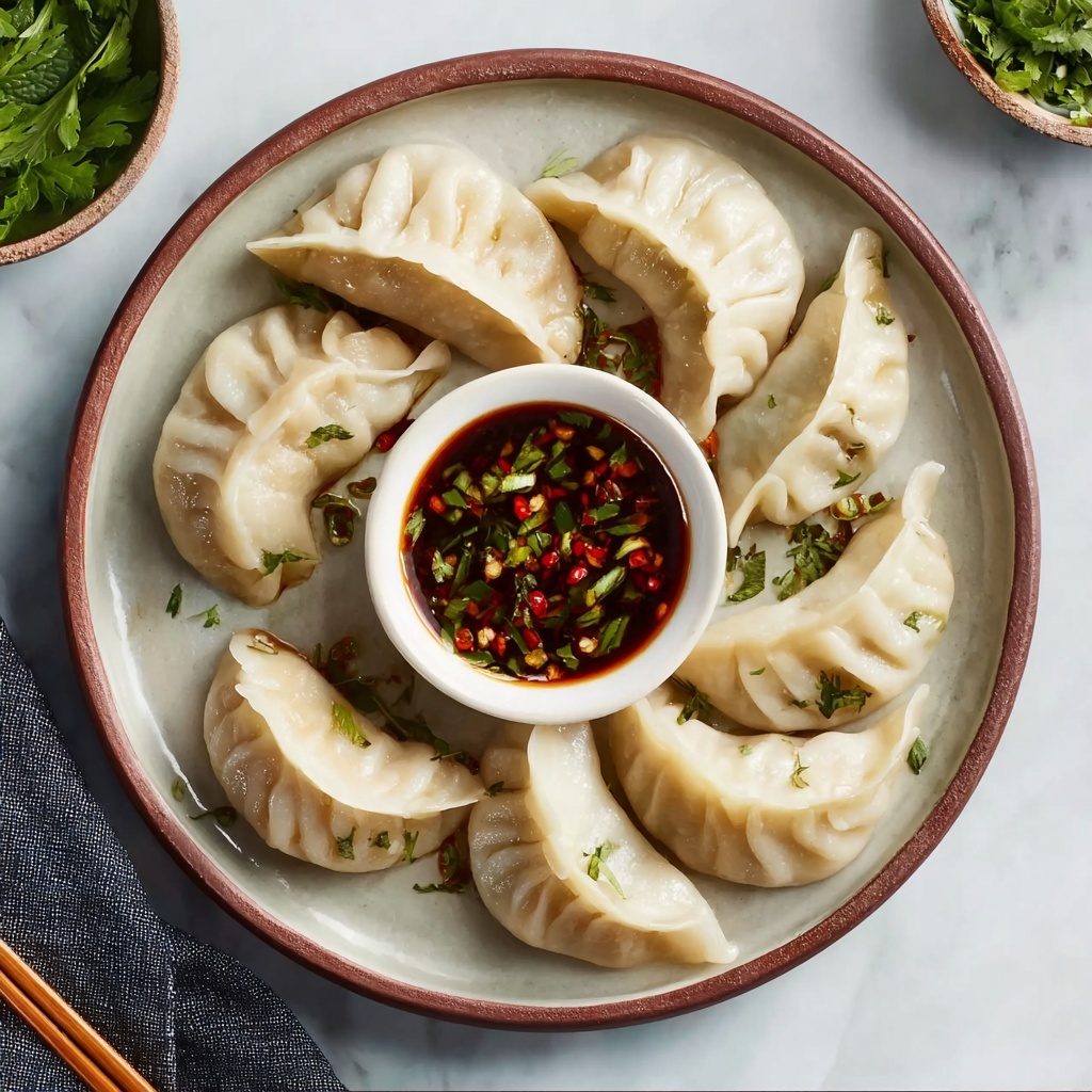 Steamed Mushroom Dumplings Recipe - Recipe Image