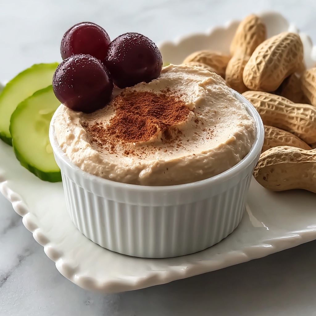 Spiced Peanut Butter Yogurt Dip Recipe - Recipe Image